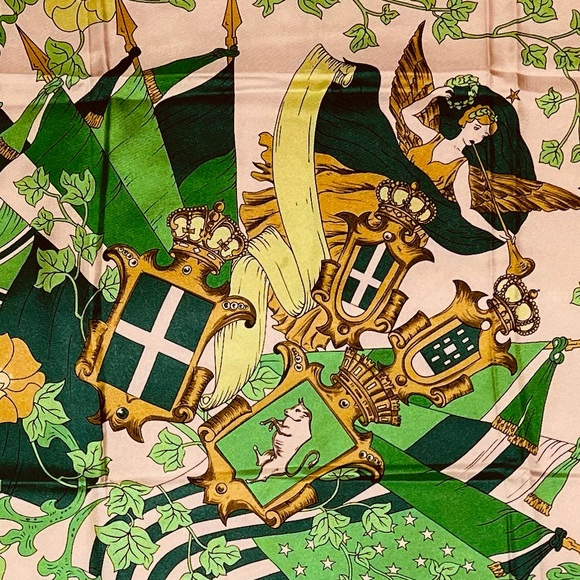 Vintage Emilio Pucci Silk Print Scarf - Picture 2 of 5